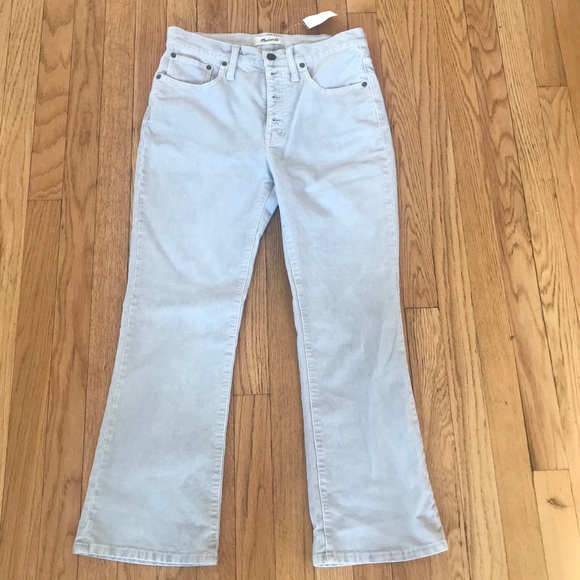 Madewell NWT Cali Demi Boot Gray Corduroy 28 - Picture 4 of 8